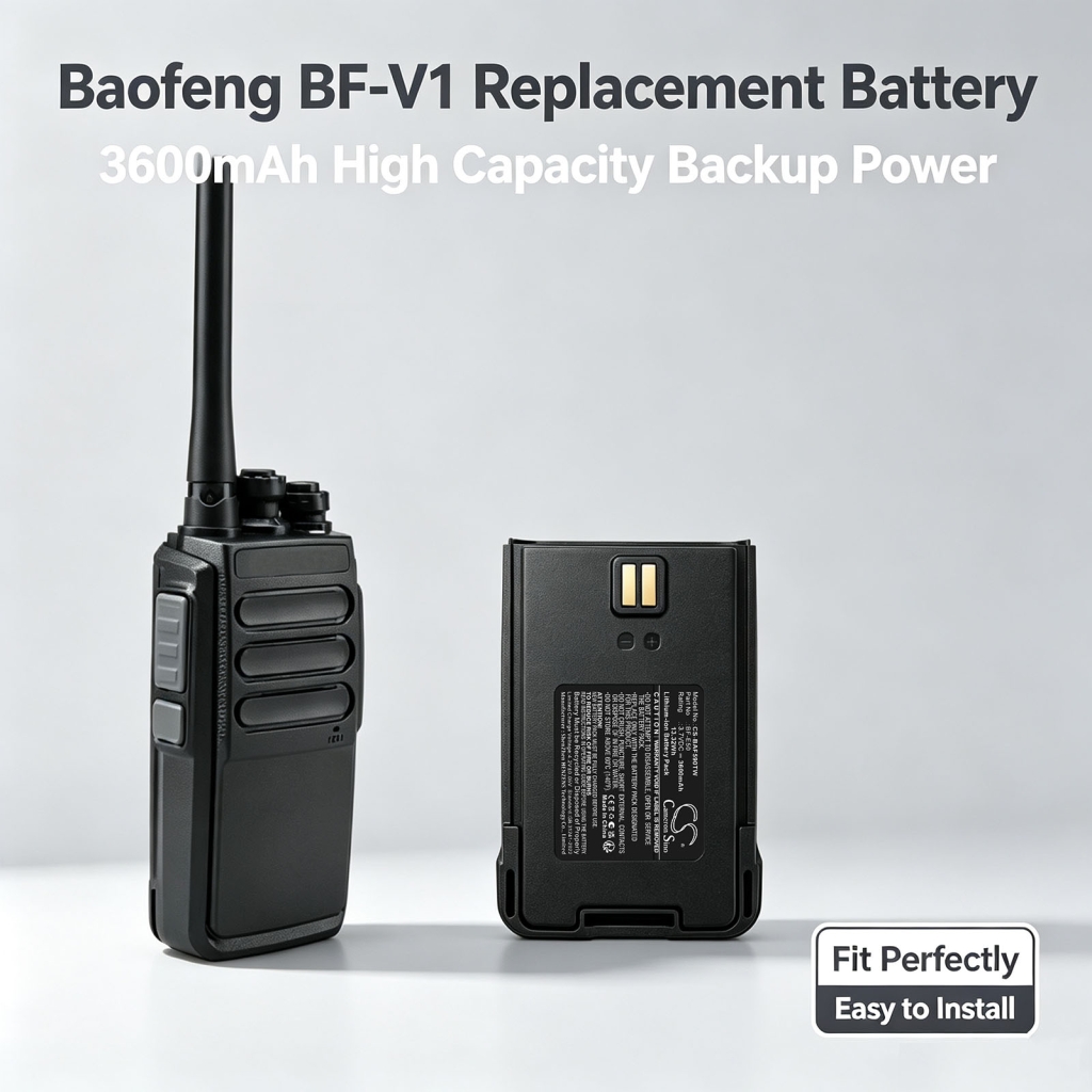Batteries compatible avec Baofeng BF-868 Plus CS-BAF590TW