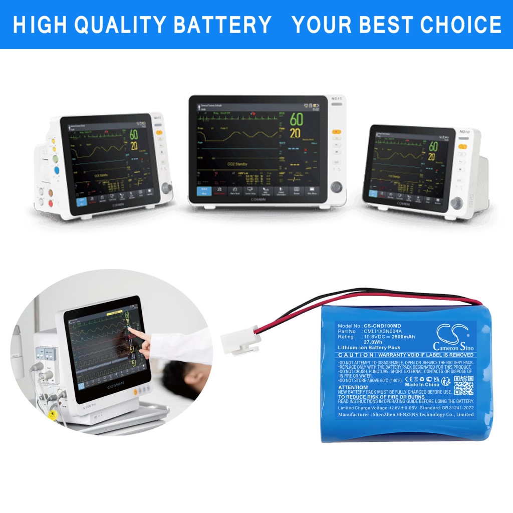 Batterie médicale Comen CS-CND100MD