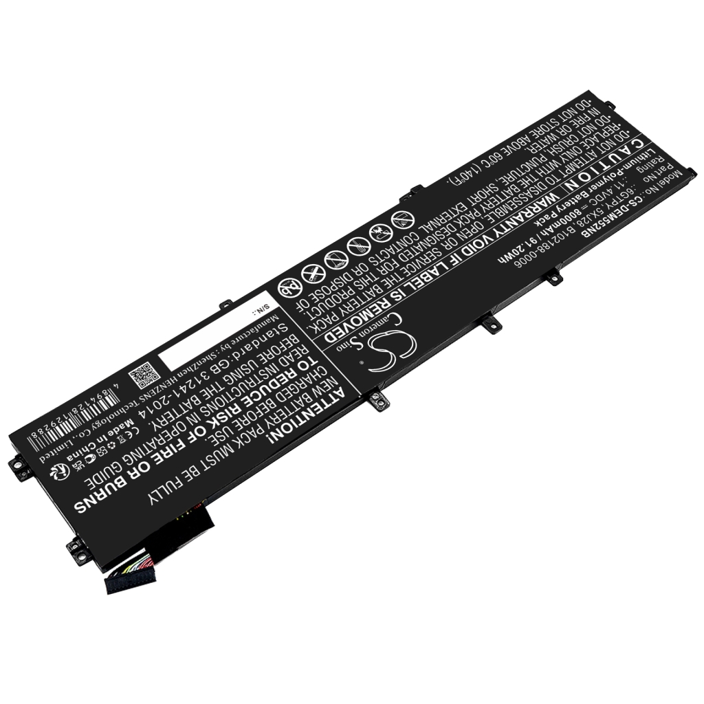 Notebook battery DELL XPS 15-9570-D1605