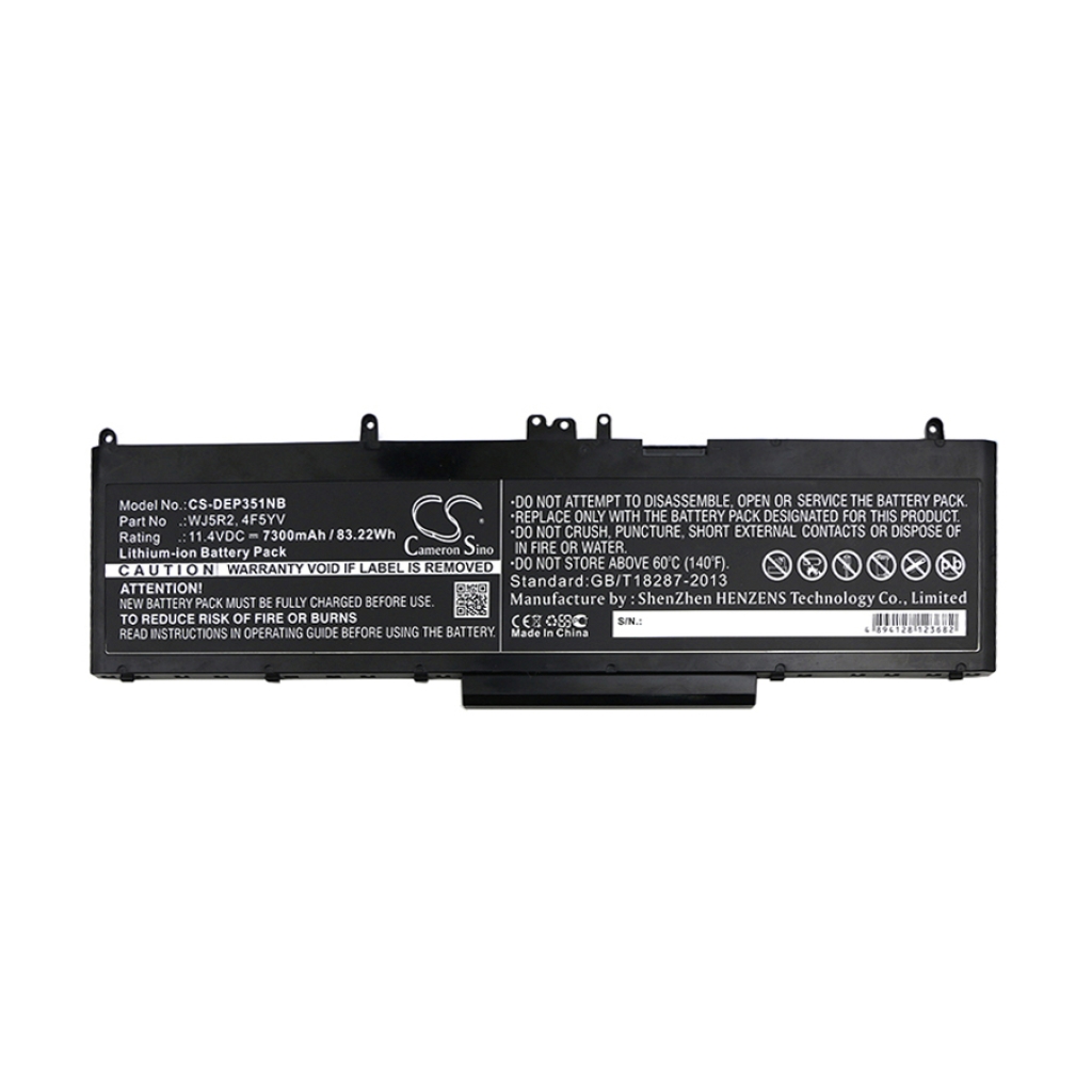 Notebook battery DELL Latitude E5570