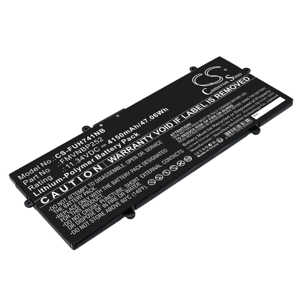 Batteries compatible avec Fujitsu LifeBook U7411/G U7511/G CS-FUH741NB