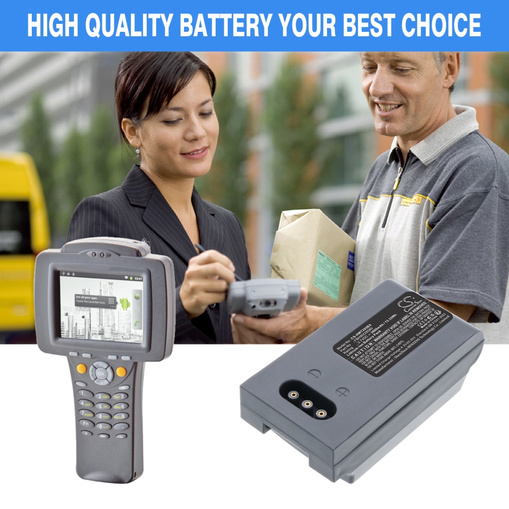 BarCode, Scanner Battery Hoft