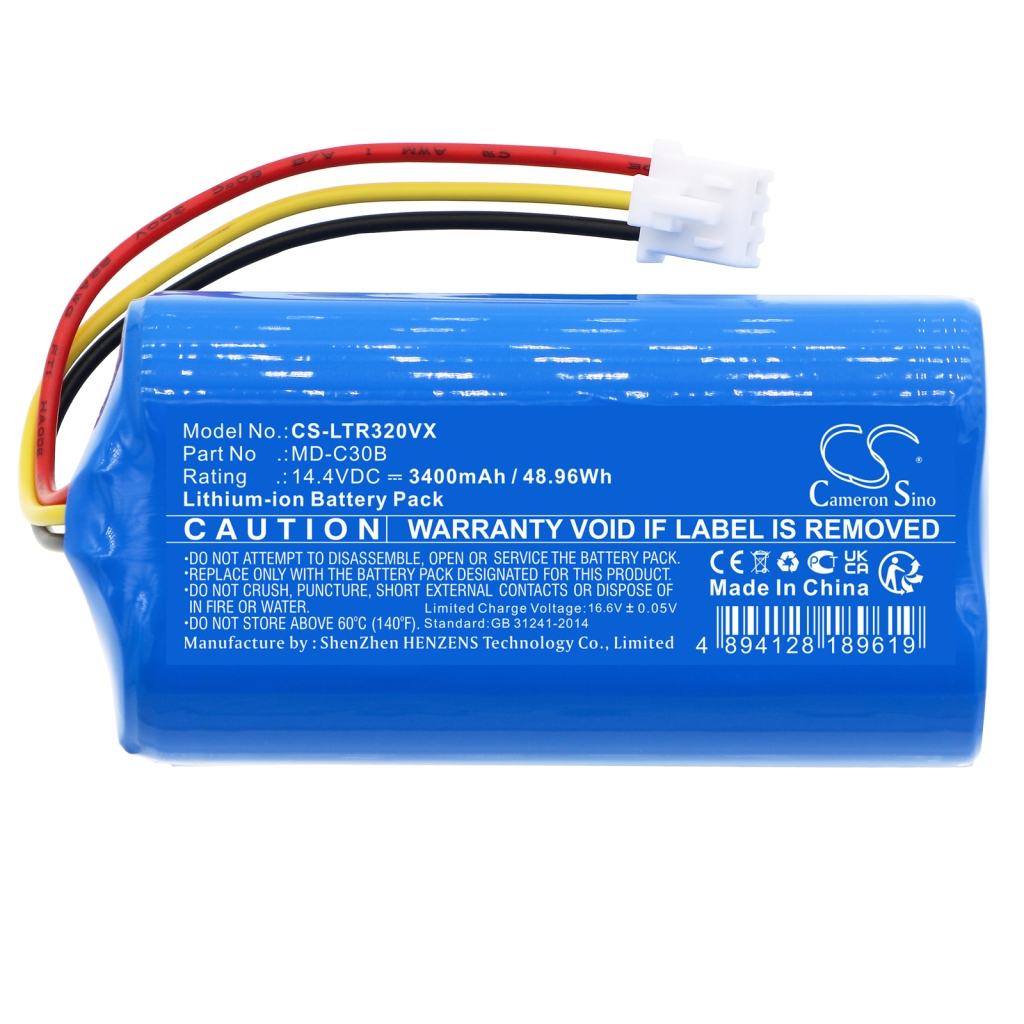 Vacuum Battery Blaupunkt CS-LTR320VX