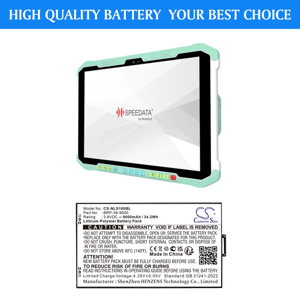 Tablet Battery Newland CS-NLS100BL