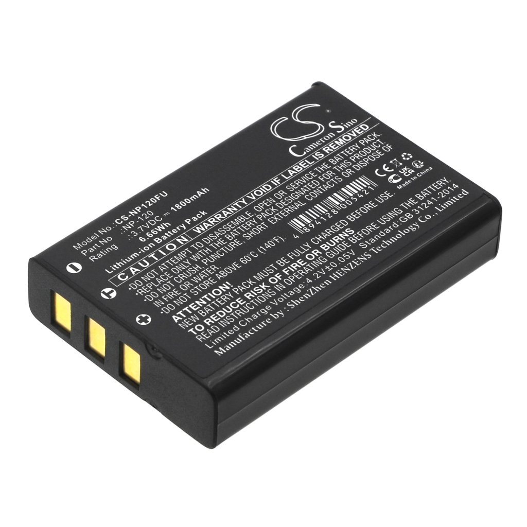 Camera Battery Toshiba CS-NP120FU