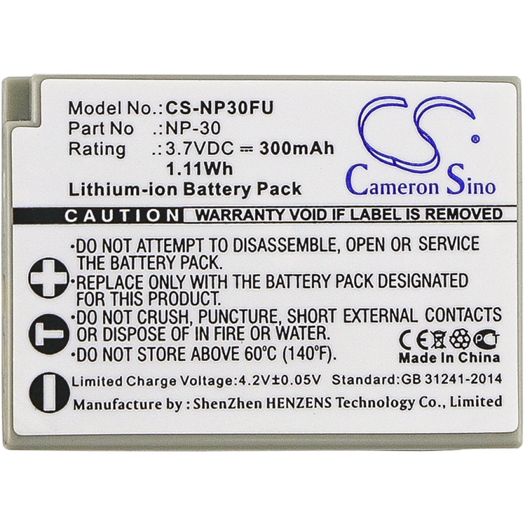 Camera Battery Gateway CS-NP30FU