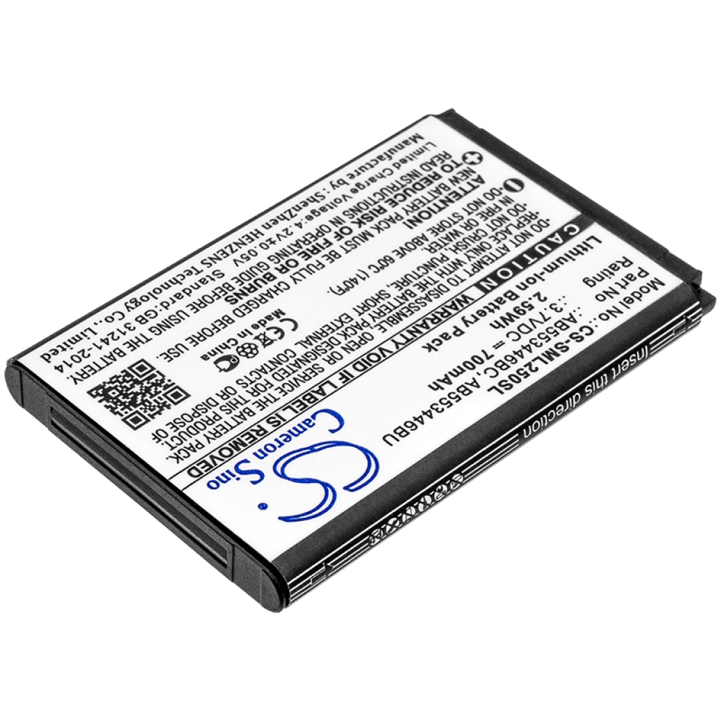 Batterie de téléphone portable Samsung Diva Folder