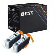 TCTK Cartouches d'encre 3eBK lot de 2 Noir compatible avec Canon BJC 3000 6000 6100 6200, pour BJC 6200 S, pour BJC 6500, pour MultiPASS C 100, pour MultiPASS MP 700, pour MultiPASS MP 700 Photo