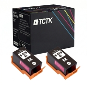 TCTK Cartouches d'encre 920XL lot de 2 Noir compatible avec HP OfficeJet 6000, pour OfficeJet 6000 Wireless, pour OfficeJet 6500, pour OfficeJet 6500 A, pour OfficeJet 6500 A Plus, remplace CD975AA