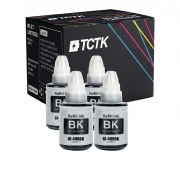 TCTK Cartouches d'encre 135ml lot de 4 Noir compatible avec Canon PIXMA G1400 G1410 G1411 G2400 G2410 G2411 G3400 G3410 G3411 G4400 G4410 G4411