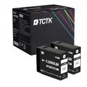 TCTK Cartouches d'encre PGI-2500XL lot de 4 Noir compatible avec Canon MAXIFY iB 4000 4050 4100 4150, pour MAXIFY MB 5000 5050 5100 5150 5155 5300 5350 5400 5450 5455, remplace 9254B001