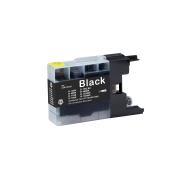 Compatible avec Brother LC12 / 16ml Encre Noir (Cartouches d'encre)