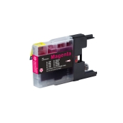 Compatible avec Brother LC12 / 12ml Encre Magenta (Cartouches d'encre)