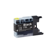 Compatible avec Brother LC17 / 30ml Encre Noir (Cartouches d'encre)