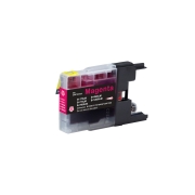 Compatible avec Brother LC17 / 19ml Encre Magenta (Cartouches d'encre)