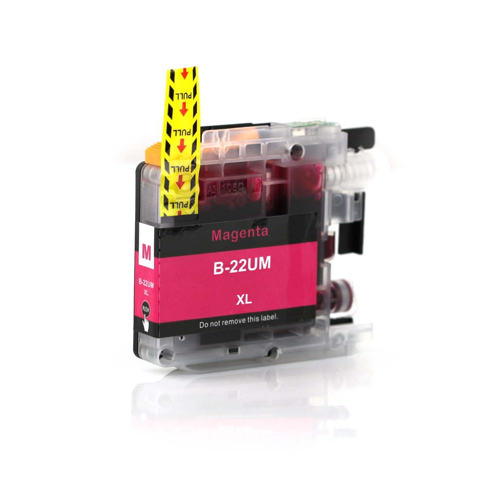 Compatible avec Brother B-LC22UXLM / 15ml Encre Magenta (Cartouches d'encre)