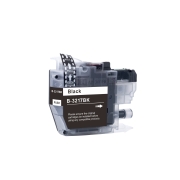Compatible avec Brother LC3217BK / 15ml Encre Noir (Cartouches d'encre)