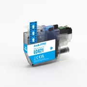 Compatible avec Brother LC421XLC / 10ml Encre Cyan (Cartouches d'encre)