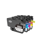 Compatible avec Brother LC427XLC / 53ml Encre Cyan (Cartouches d'encre)