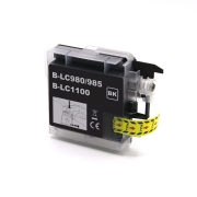 Compatible avec Brother LC980 / 25ml Encre Noir (Cartouches d'encre)