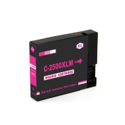 Compatible avec Canon PGI-2500XLM / 22ml Encre Magenta (Cartouches d'encre)