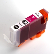 Compatible avec Canon CLI-42M / 14ml Encre Magenta (Cartouches d'encre)