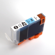Compatible avec Canon CLI-42PC / 14ml Encre Cyan photo (Cartouches d'encre)