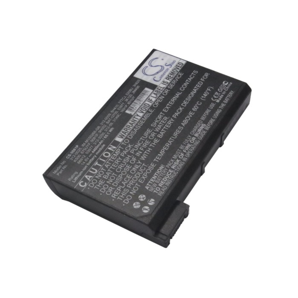 Notebook battery DELL Inspiron 8200