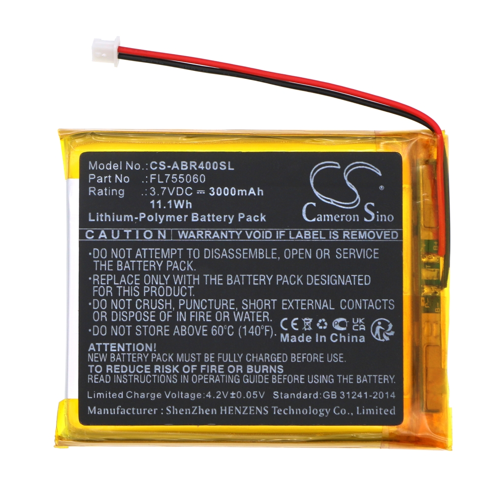 Jeu, PSP, NDS Batterie Anbernic CS-ABR400SL