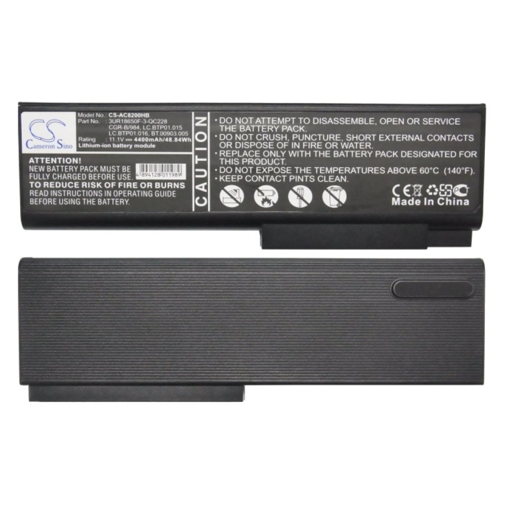Batterie compatible avec Acer CS-AC8200HB