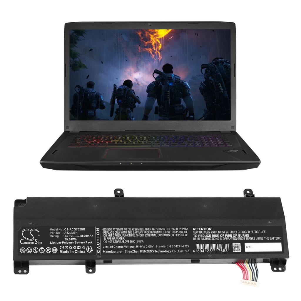 Batterie pour ordinateur portable Acer CS-ACG702NB