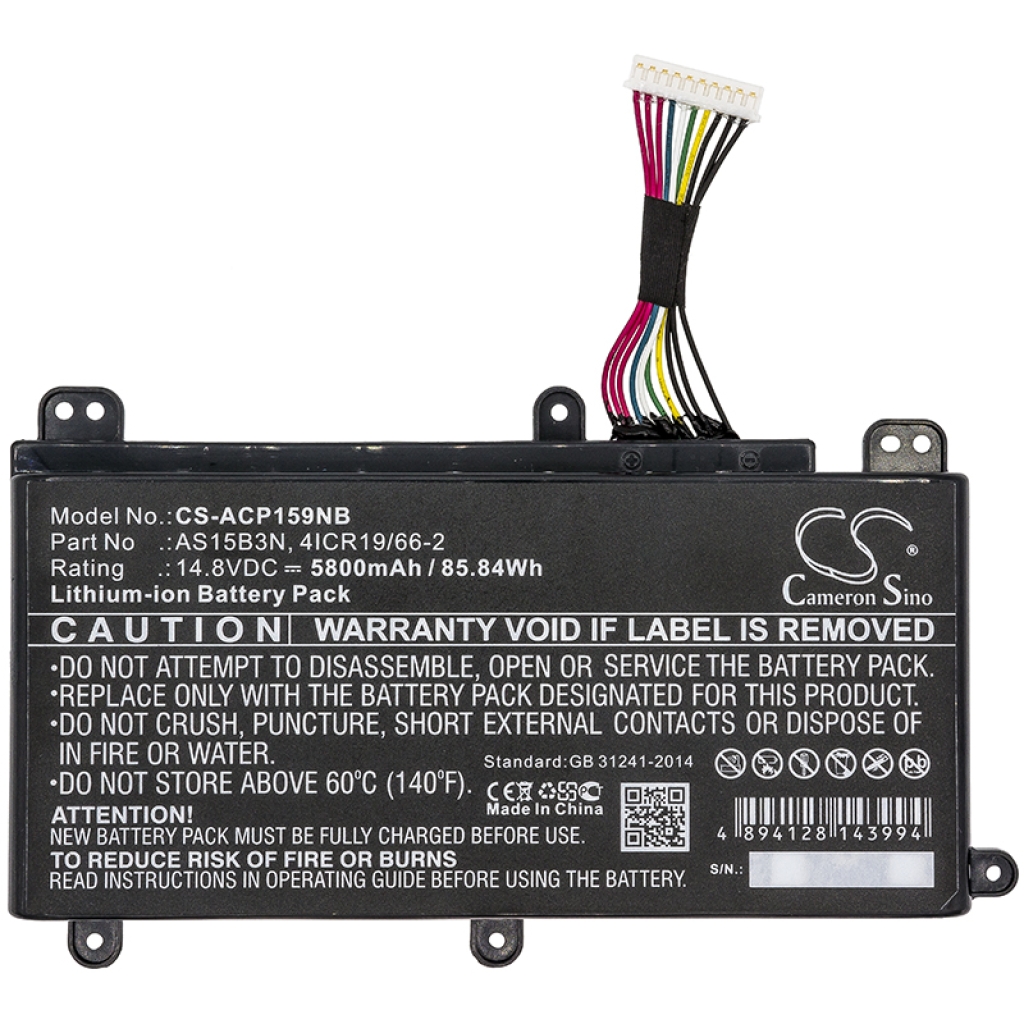 Batterie pour ordinateur portable Acer CS-ACP159NB