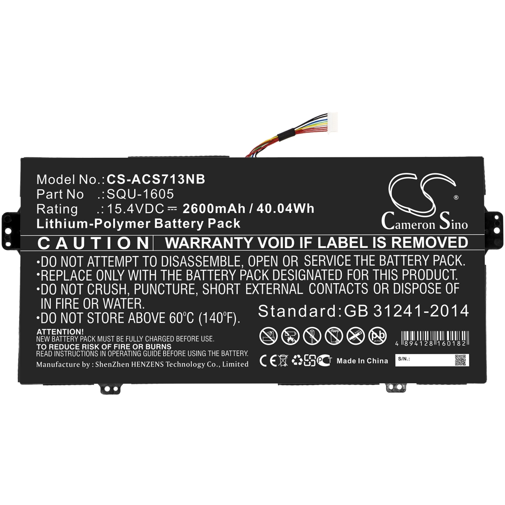 Notebook battery Acer Swift 7 SF713-51-M51W