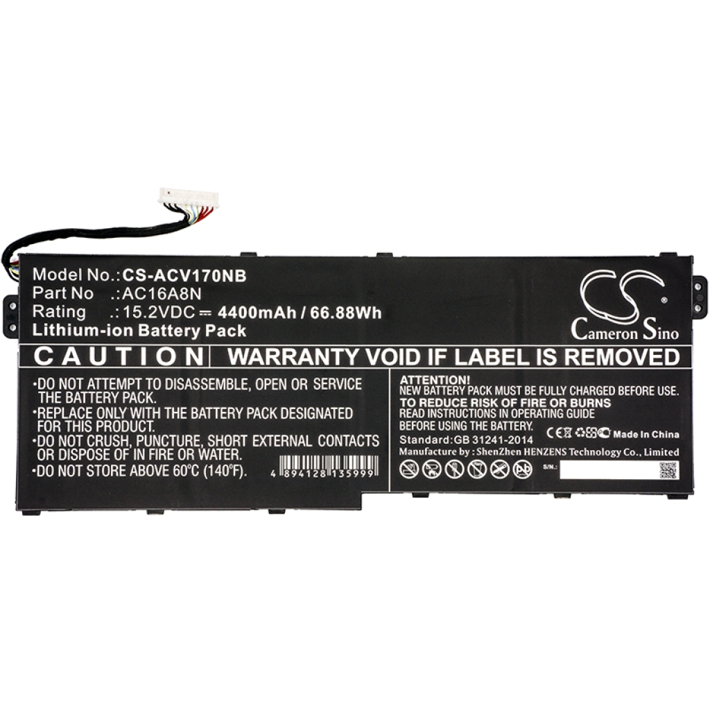 Batterie pour ordinateur portable Acer CS-ACV170NB