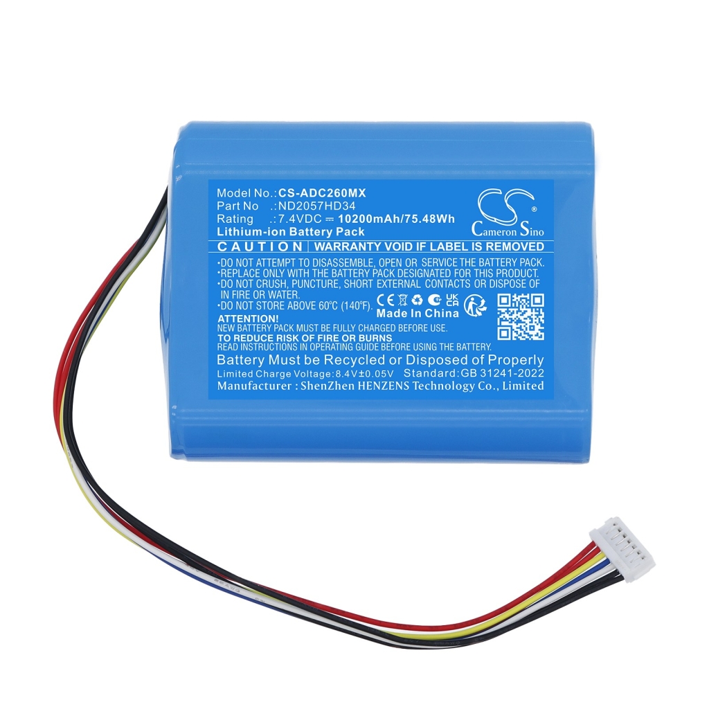 Batterie compatible avec Suntech Adc CS-ADC260MX