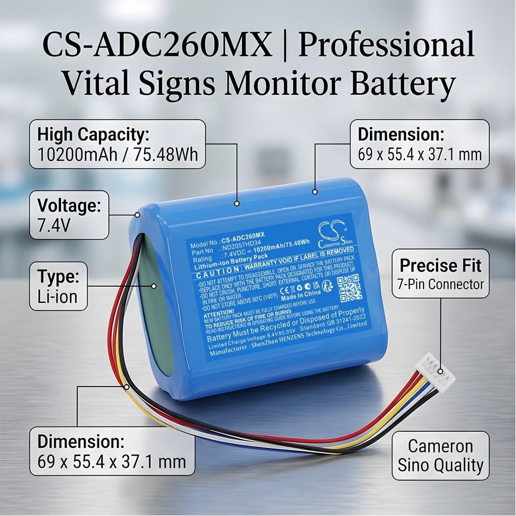 Batterie compatible avec Suntech Adc CS-ADC260MX