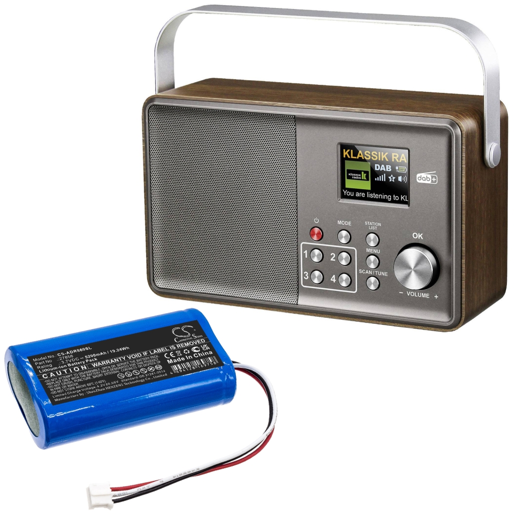 Batterie numérique DAB Albrecht DR855