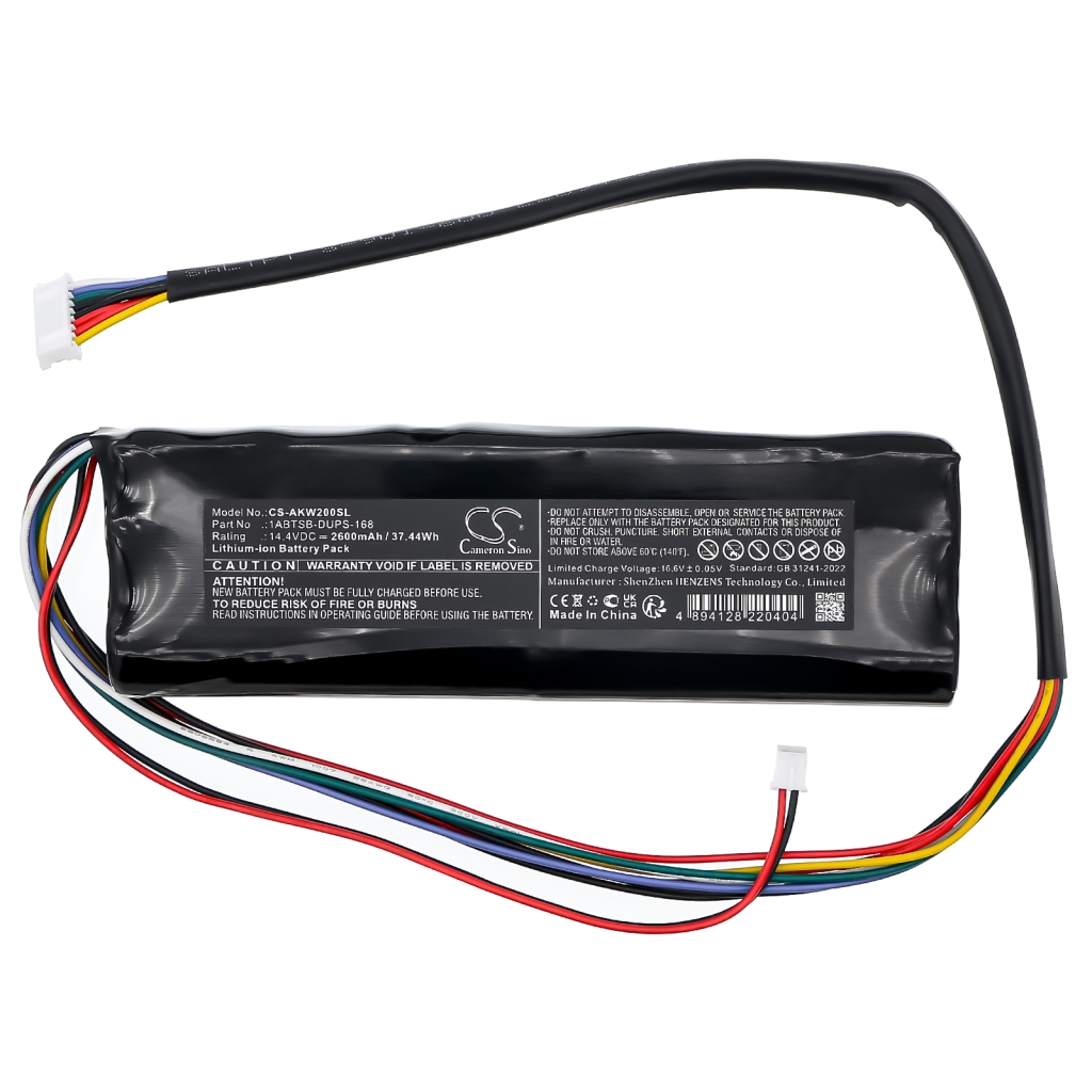 Amplificateur Batterie Akai CS-AKW200SL