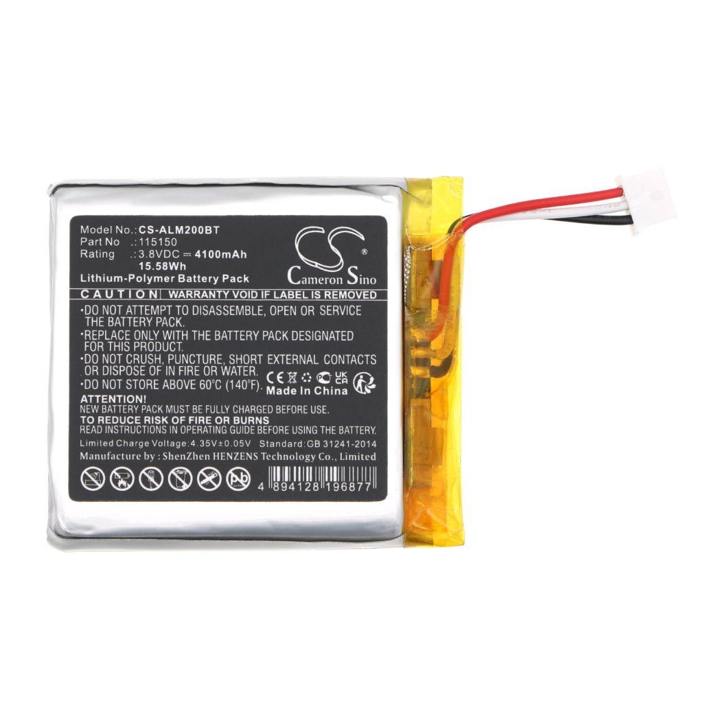 Batterie de caméra de sécurité domestique 2gig CS-ALM200BT