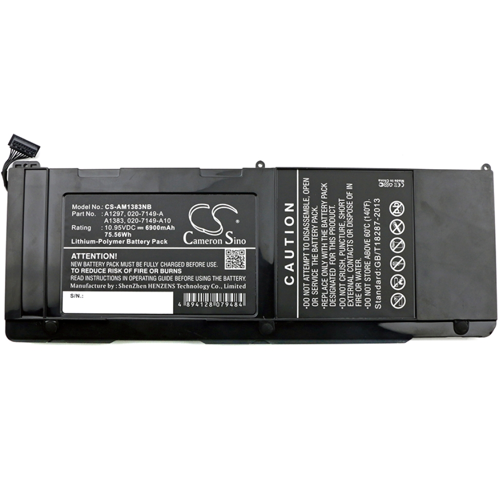 Batterie pour ordinateur portable Apple CS-AM1383NB