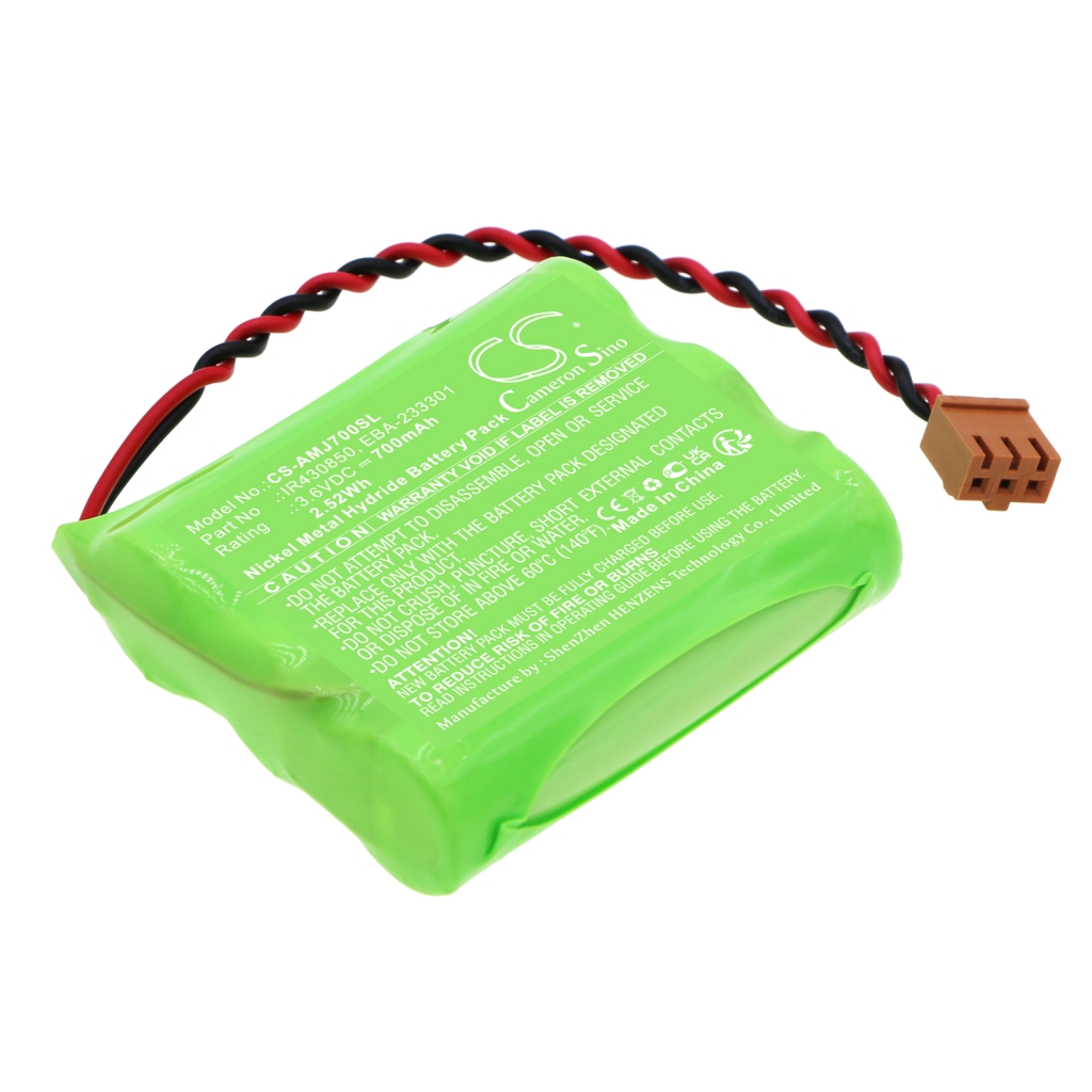 Batterie de l'horloge de pointage Amano CS-AMJ700SL