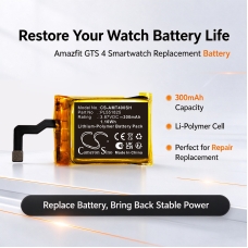 Remplacement de batterie compatible pour Amazfit PL551825