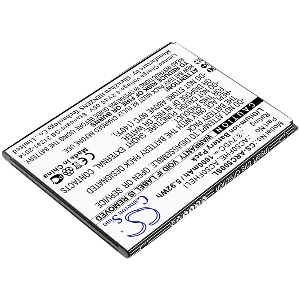 Batterie de téléphone portable Archos CS-ARC500SL