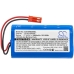Remplacement de batterie compatible pour Arizer 2S1P/18650B