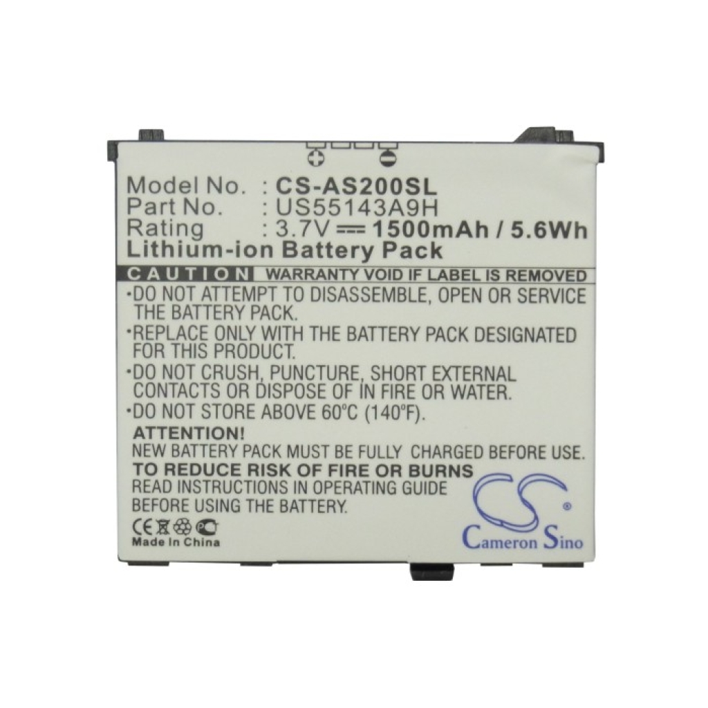 Batterie compatible avec Acer CS-AS200SL