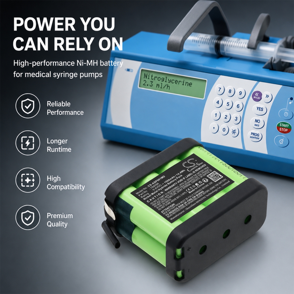 Batterie compatible avec Ascor CS-ASP001MD