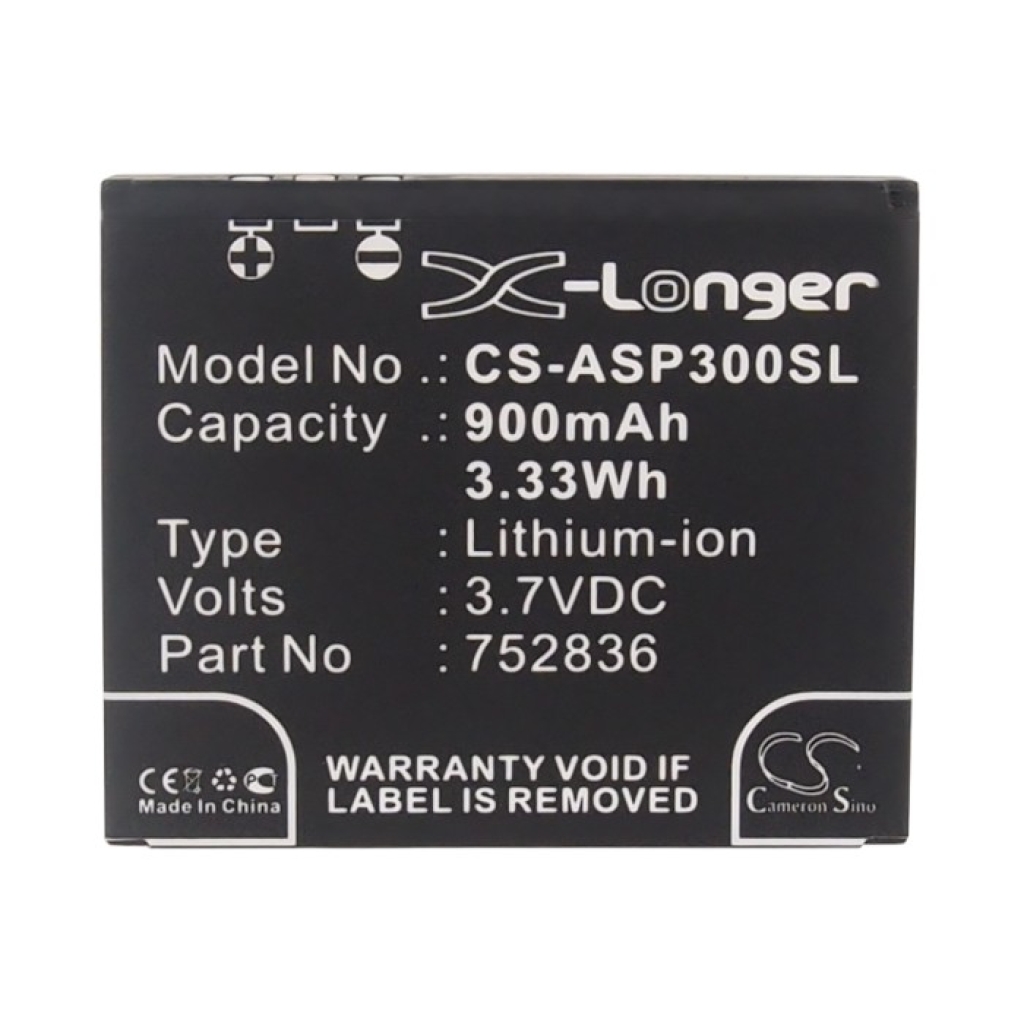 Batterie compatible avec Astak CS-ASP300SL