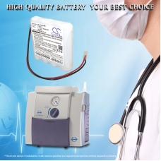 Remplacement de batterie compatible pour Atmos 110607-O,313.0053.0