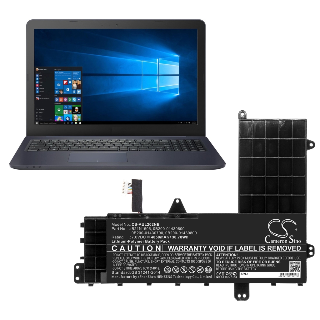 Notebook battery Asus E502NA-GO113T