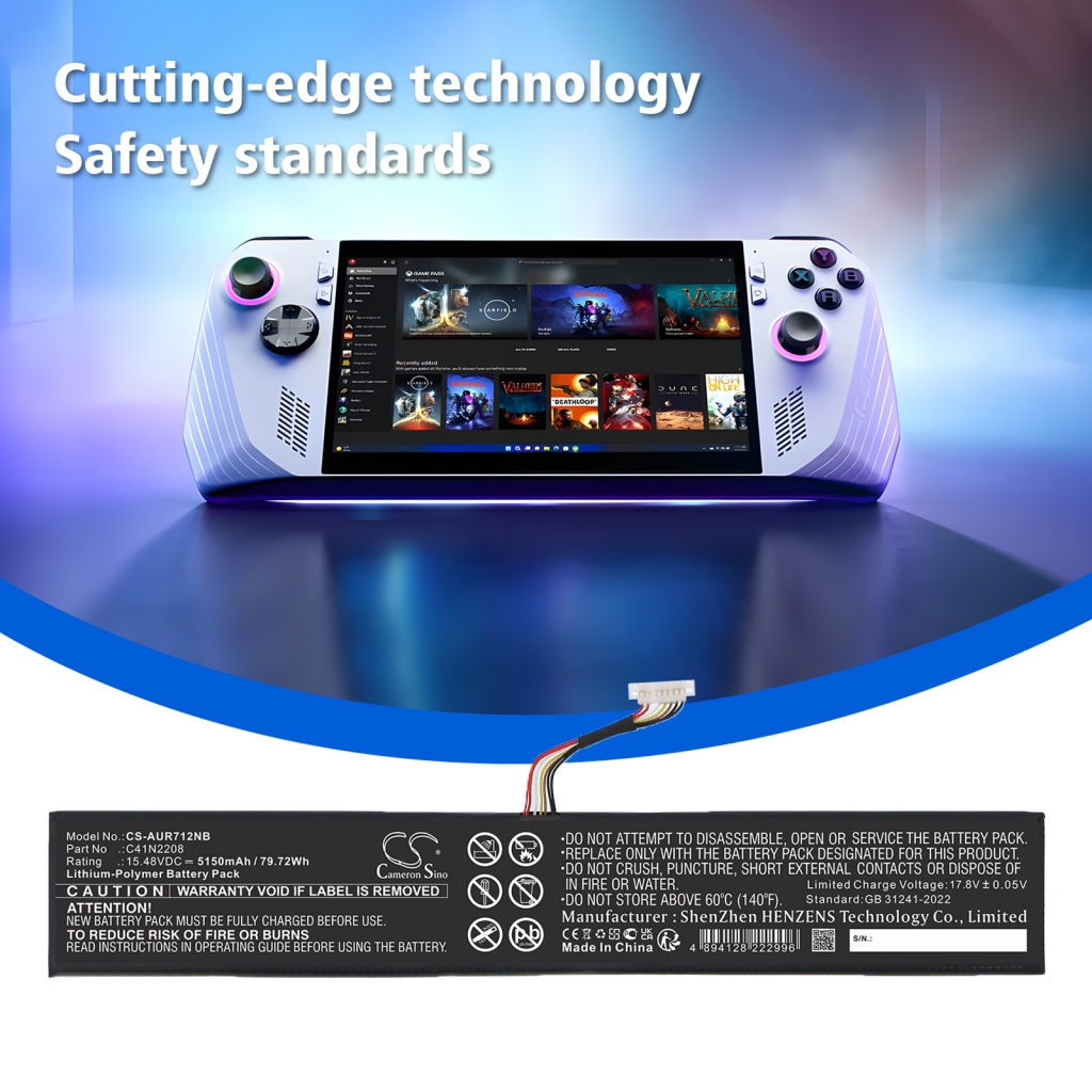 Batterie pour ordinateur portable Asus CS-AUR712NB